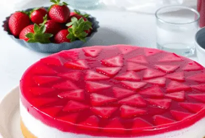 Thumbnail for Erdbeerkuchen mit Pudding ohne Backen